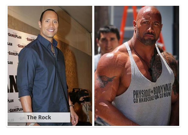 Max muscle Xtreme and Max Test Ultra the rock
