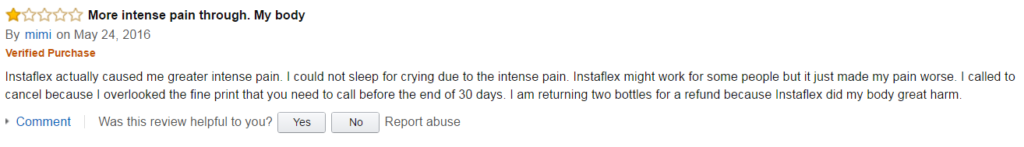 bad review
