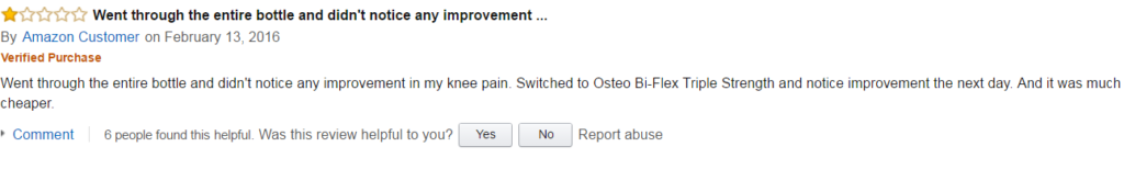 bad review of instaflex advanced