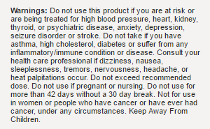 GAT Testagen Warning image