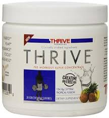 Thrive Formulas Pre Workout Review