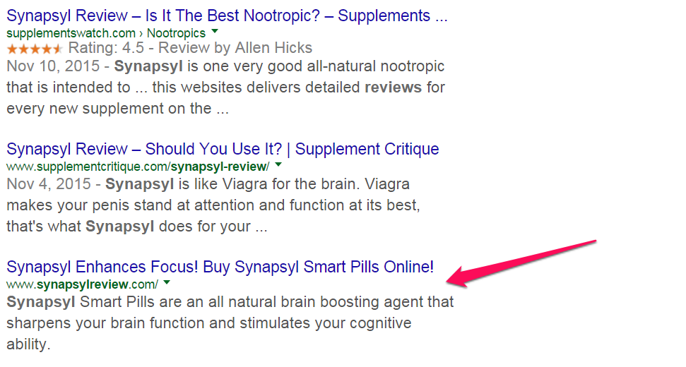 unbiased synapsyl review