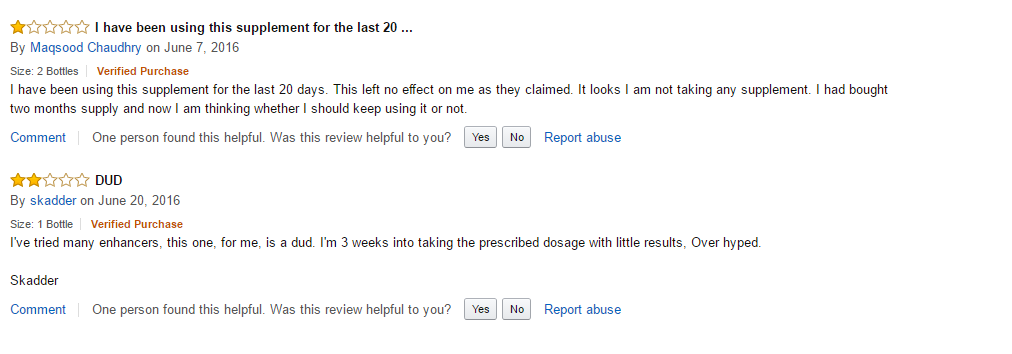 Purple Rhino Amazon Negative Reviews Image