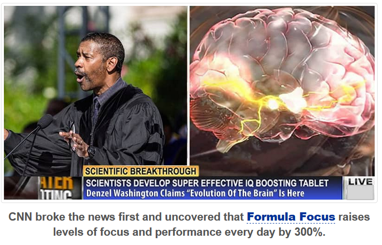 denzel washington formula focus