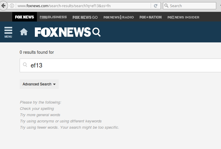 ef13 fox news