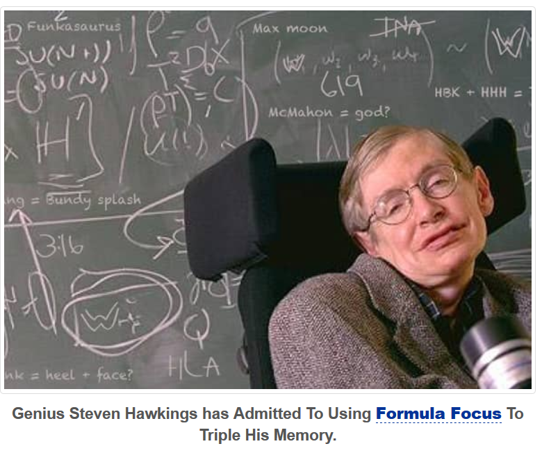 stephen hawking formula focus