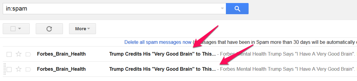 trump credits his very good brain to this