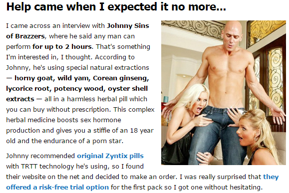 johnny sins uses zyntix