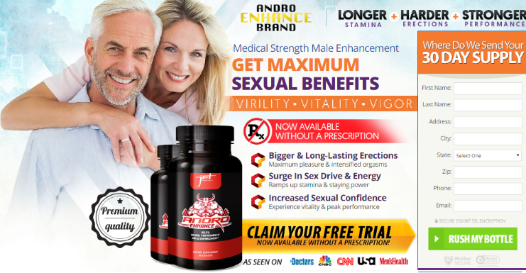andro enhance marketing for older guys