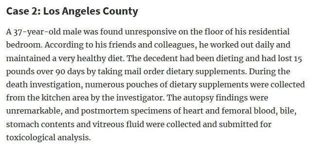 death from yohimbe consumption 2