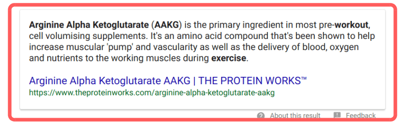 Arginine AKG is extremely common to find in pre-workouts
