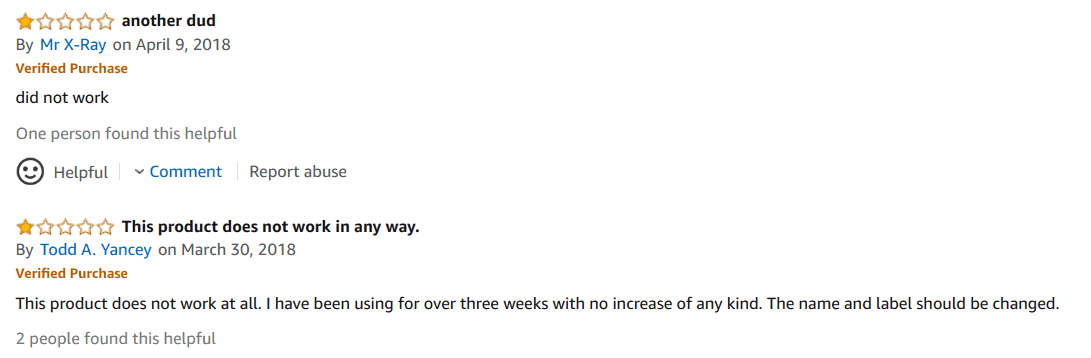 Not everyone is satisfied with Ejaculoid volume enhancer