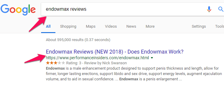 endowmax reviews google search results