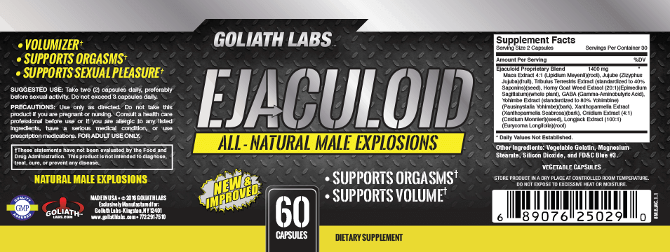 Goliath Labs Ejaculoid Volume Enhancer