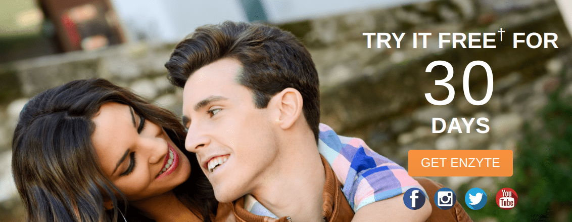 Enzyte sex pills for men offers a free 30-day trial, but beware because you will eventually be charged