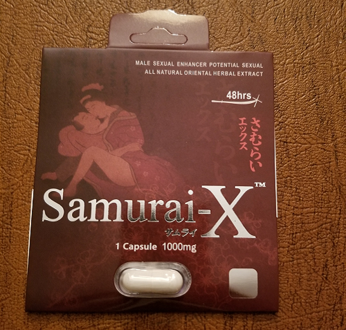 Samurai X pills personal review
