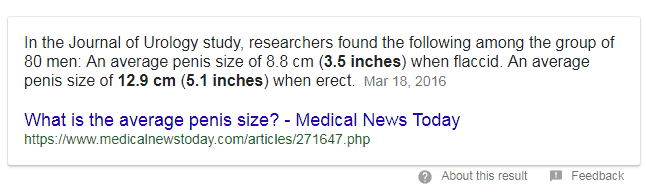 Average Size Of Pornstars Penis