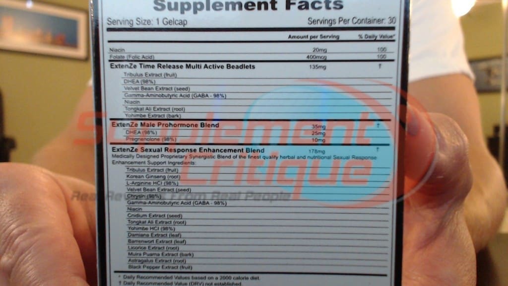 Extenze Plus sex pill review