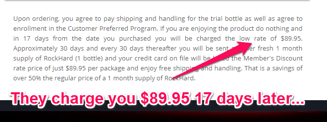 rock hard long and strong terms and conditions