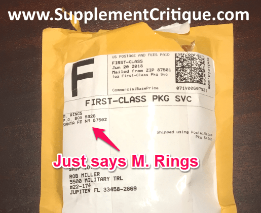 magnum rings are shipped discreetly