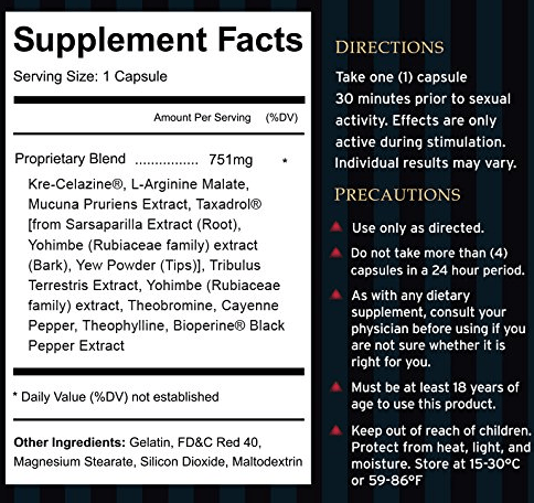red fortera ingredients label