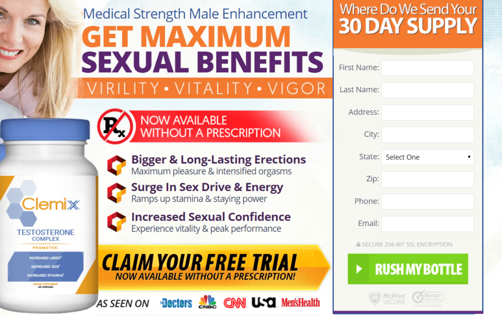 Clemix Free Trial Offer White