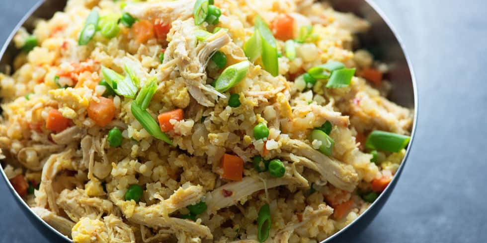 Testoterone Foods Cauliflower Fried Rice