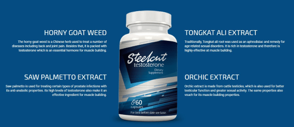 steel cut testosterone ingredients