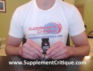 alpha king testosterone review