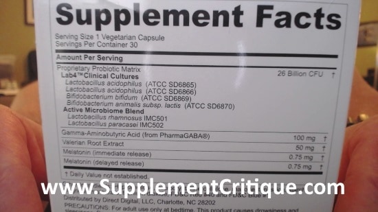 peptiva ingredients label
