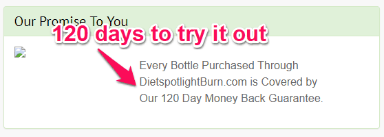 burn hd money back guarantee