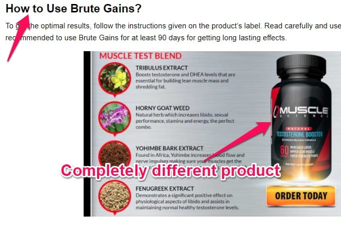 conflicting info about brute gains