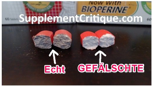 echt und GEFÄLSCHTE vigrx plus