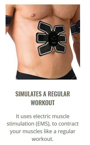 how the ultimate abs stimulator works