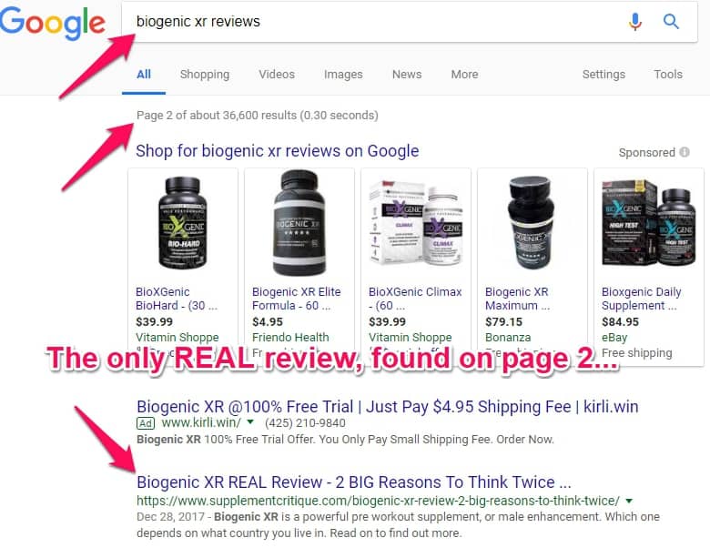 real review of biogenic xr