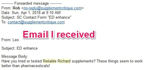 reliable richard email