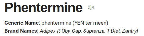 Phentermine weight loss