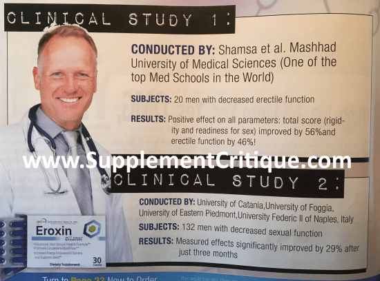 eroxin clinical study 2