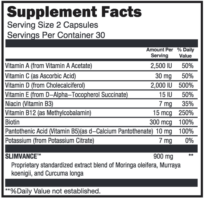 NatureThin weight loss supplement ingredients.<br><br>