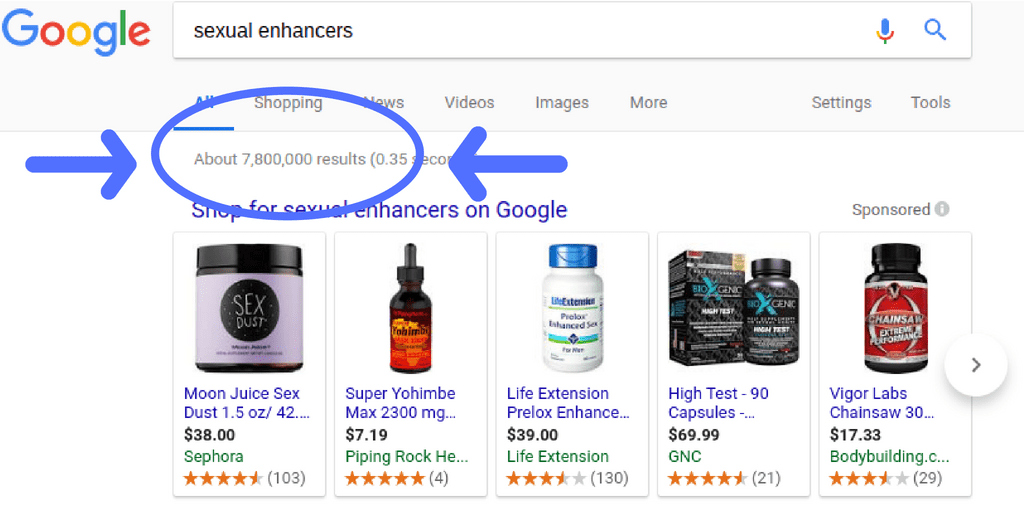 There are too many male enhancers on the market to even count