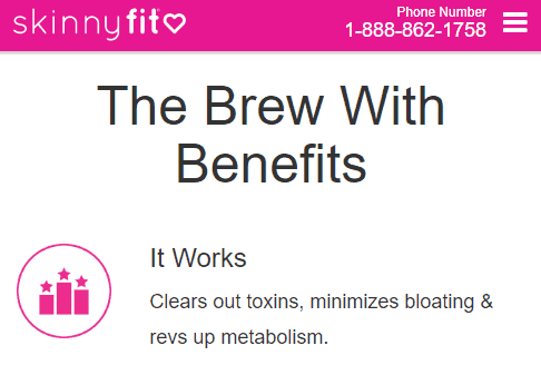 skinny fit detox tea benefits