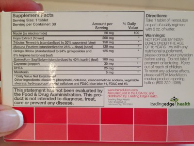 HerSolution Ingredients