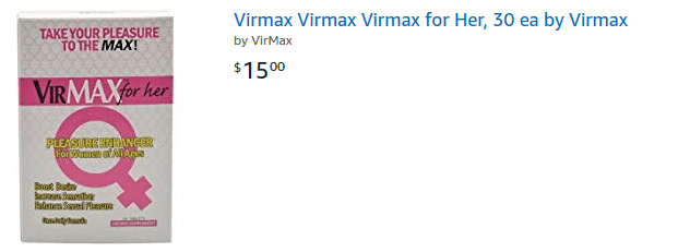 Viagra for women, Virmax For Her, can be purchased on the company's website and at various online retailers