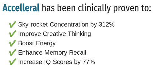 The fake brain booster Accelleral promises to boost memory and concentration