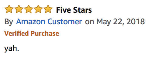 vague review of lipo 6 black hers on amazon