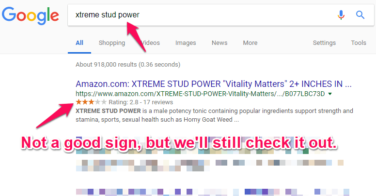 xtreme stud power rating