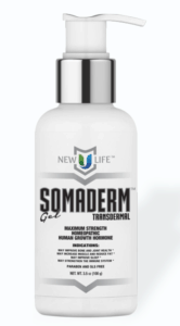 Somaderm HGH is a skin beauty product that contains Human Growth Hormone
