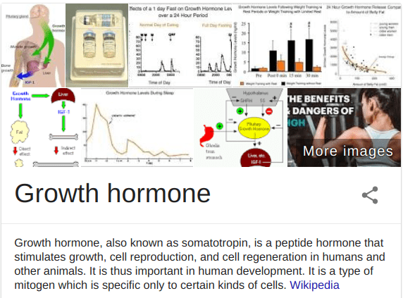 Somaderm HGH is a human growth hormone gel that you apply to the skin