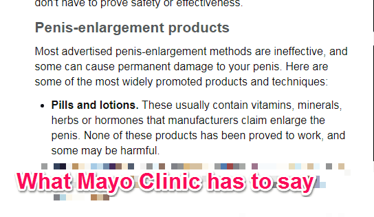 mayo clinic penis enlargement
