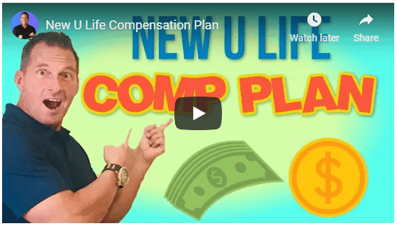 new u life compensation plan youtube video